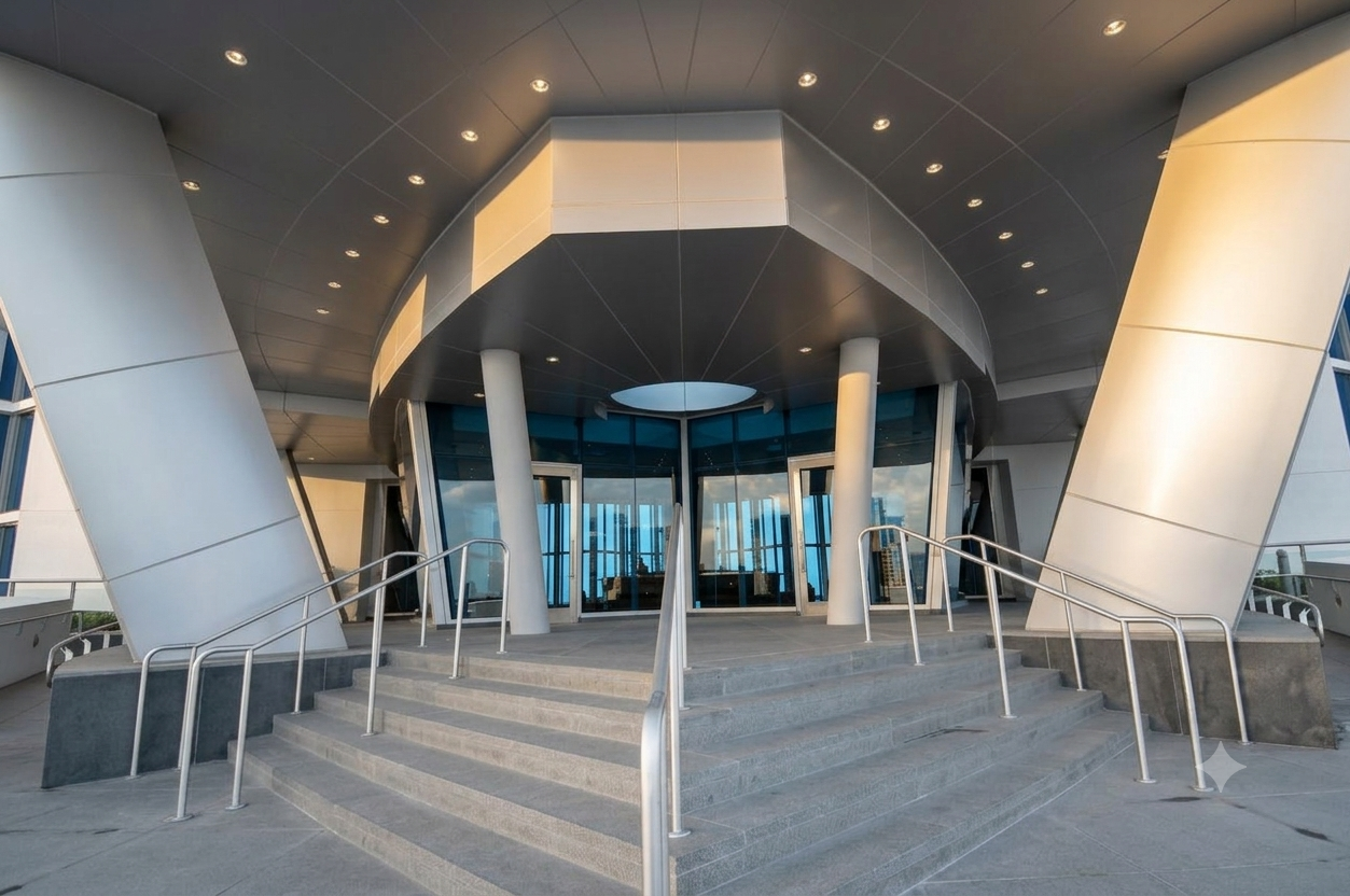 Jade Beach Condos Sunny Isles Valet Entrance