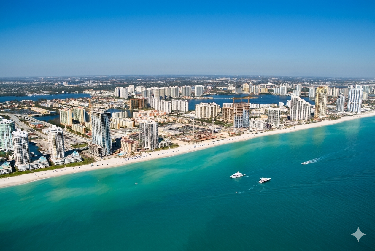 Sunny Isles Beach oceanfront skyline investment