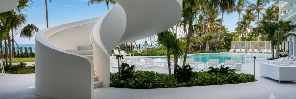 Jade Signature Pool Deck Stairwell